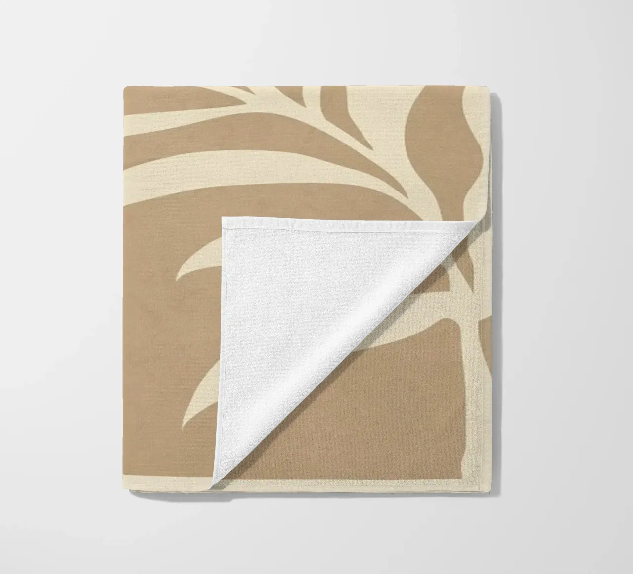 Minimal Abstract Art Plant 1 telo mare da Flow Line
