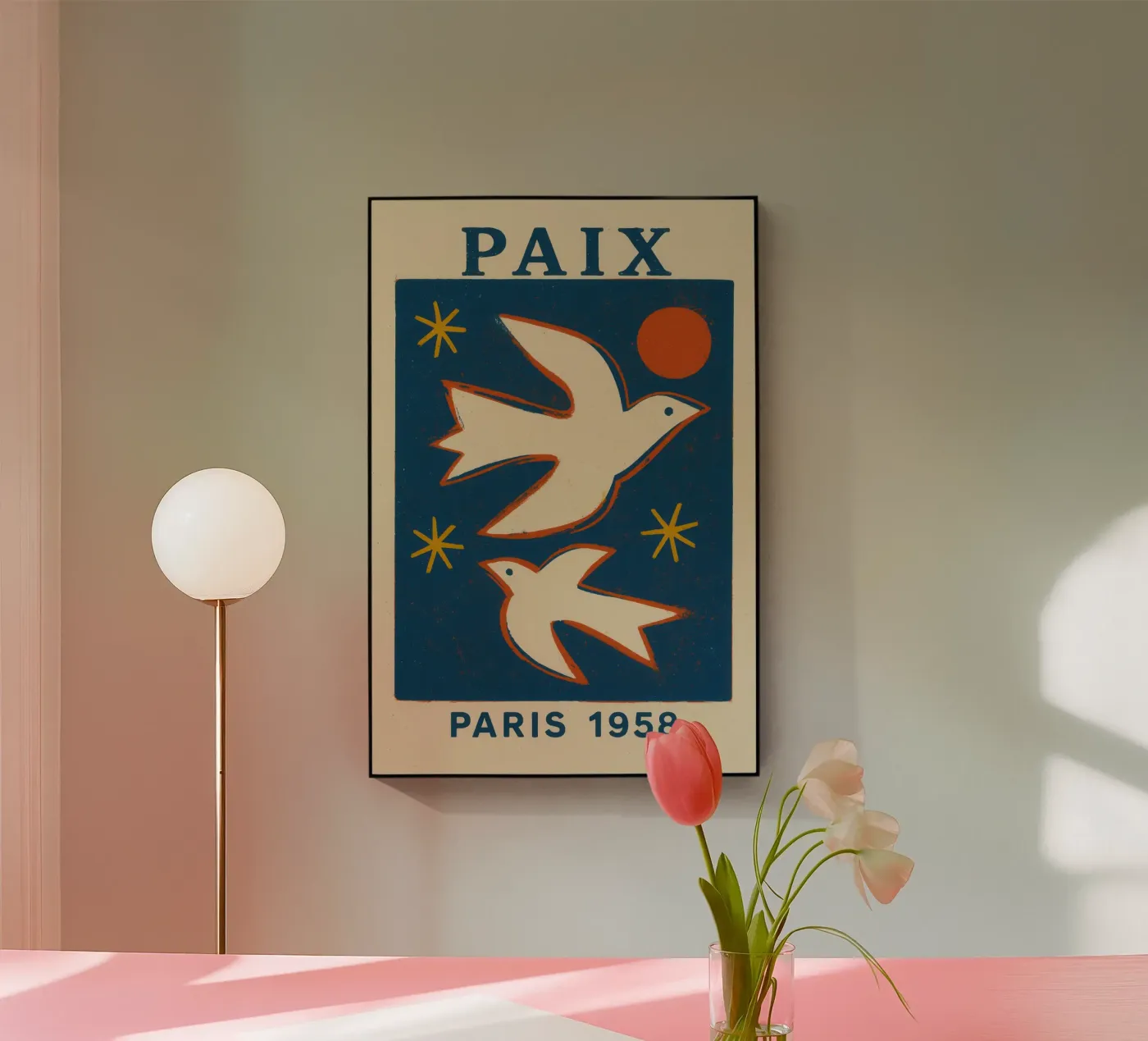 Paix (Frieden) plexiglass da treechild