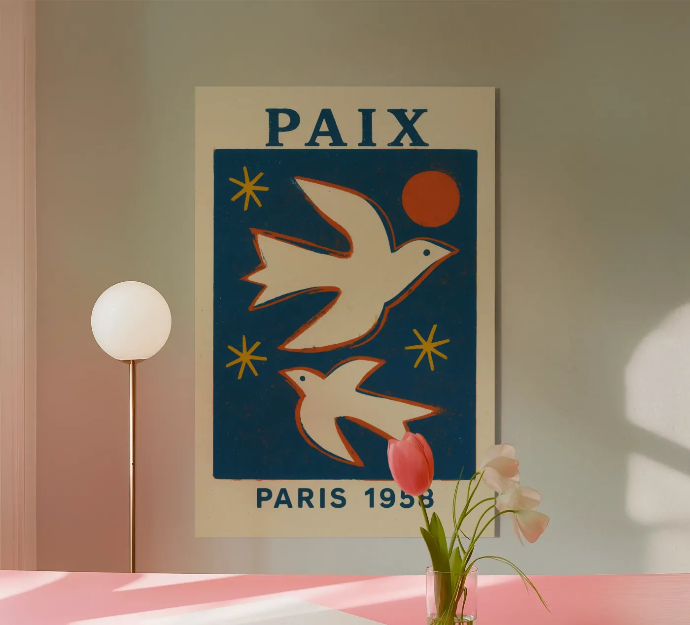 Paix (Frieden) plexiglass da treechild