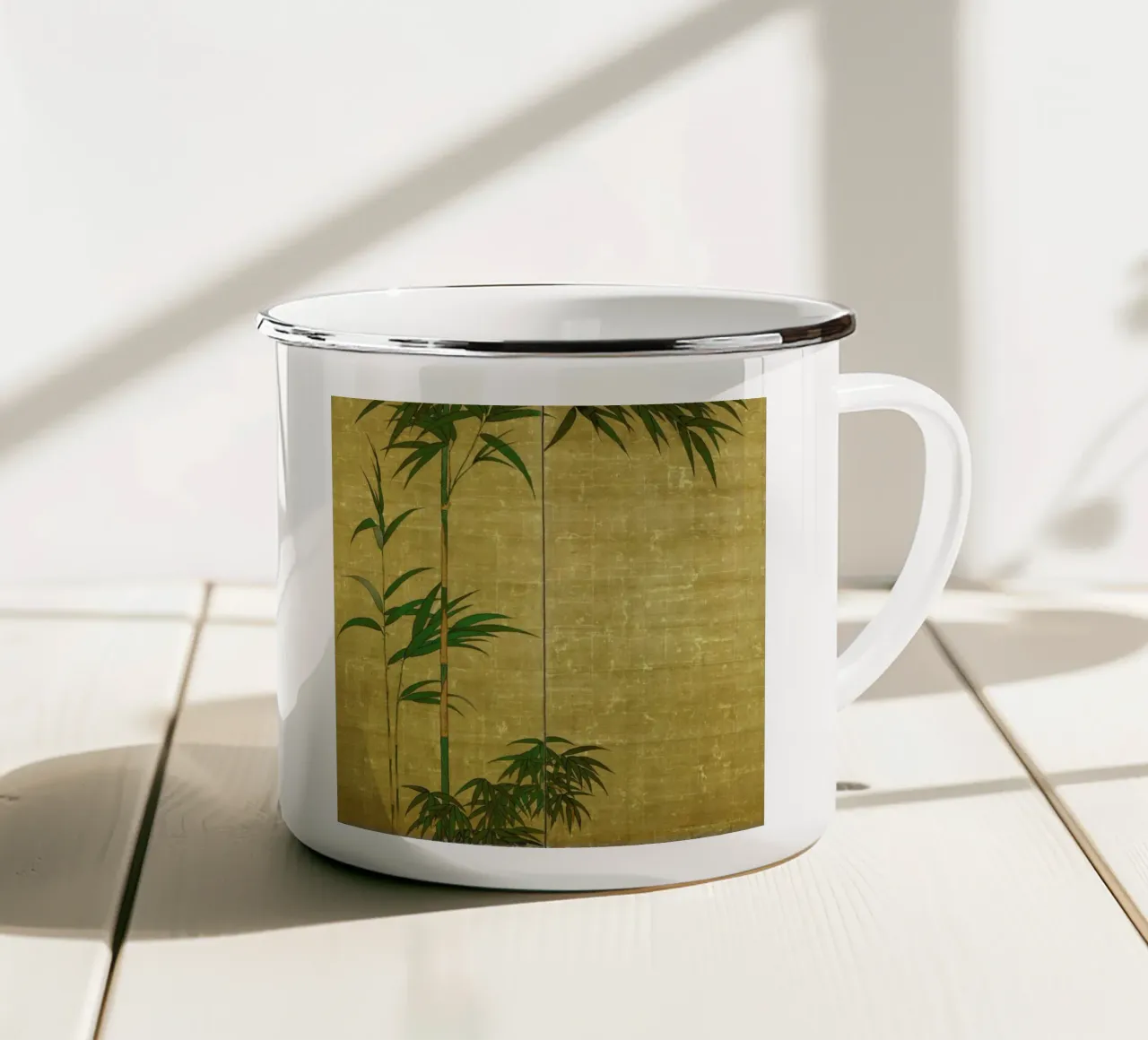 Take (Bamboo) tazza in smalto da ARTOTHEK