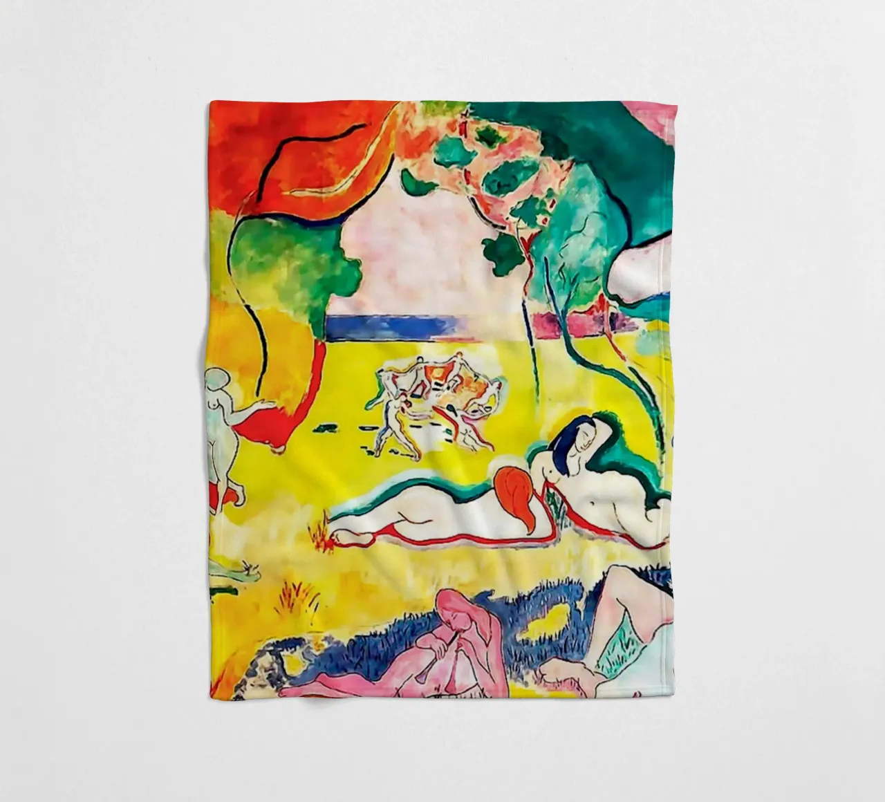 Matisse - La gioia di vivere coperta in pile da MinaHome