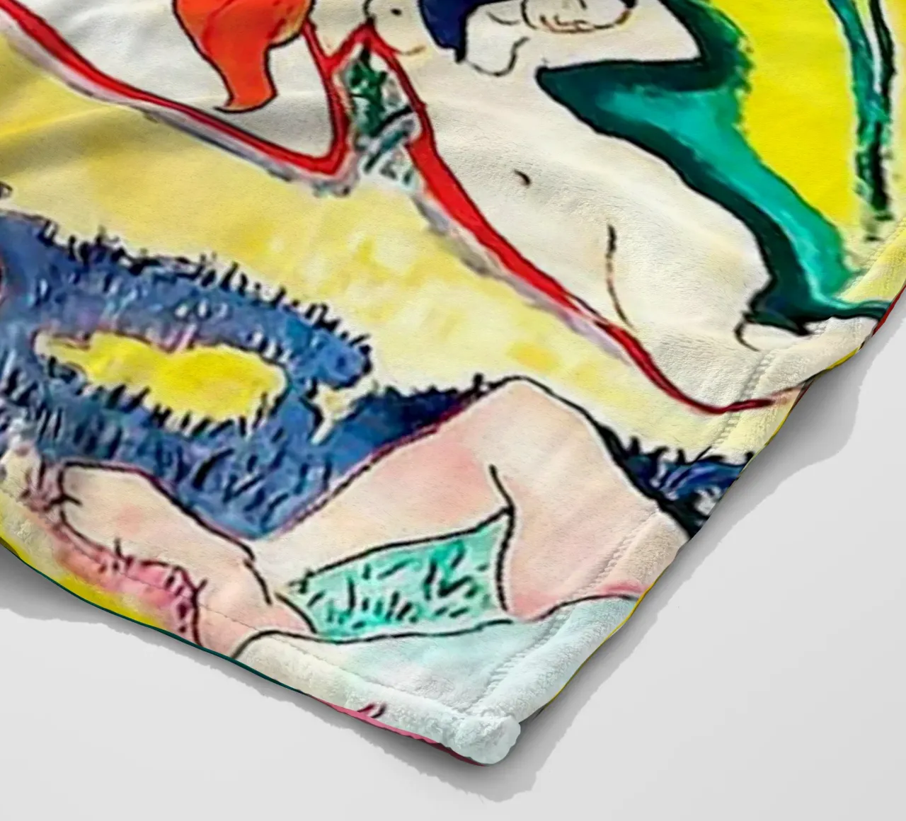 Matisse - La gioia di vivere coperta in pile da MinaHome