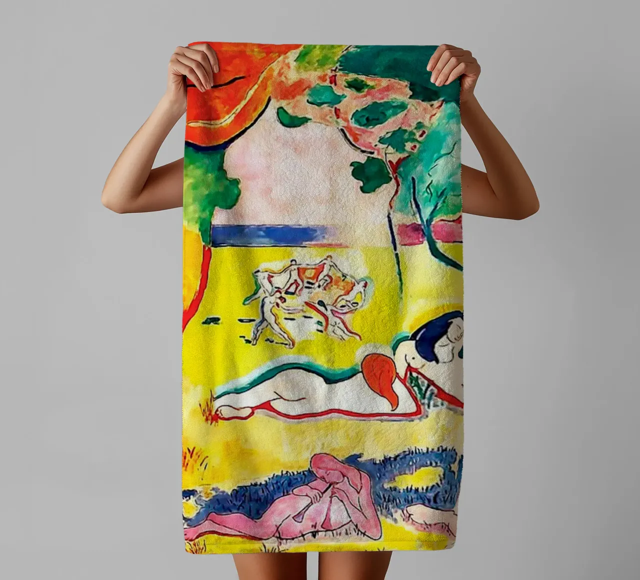 Matisse - Das Glück zu leben (The Joy of Life) Handtuch von MinaHome