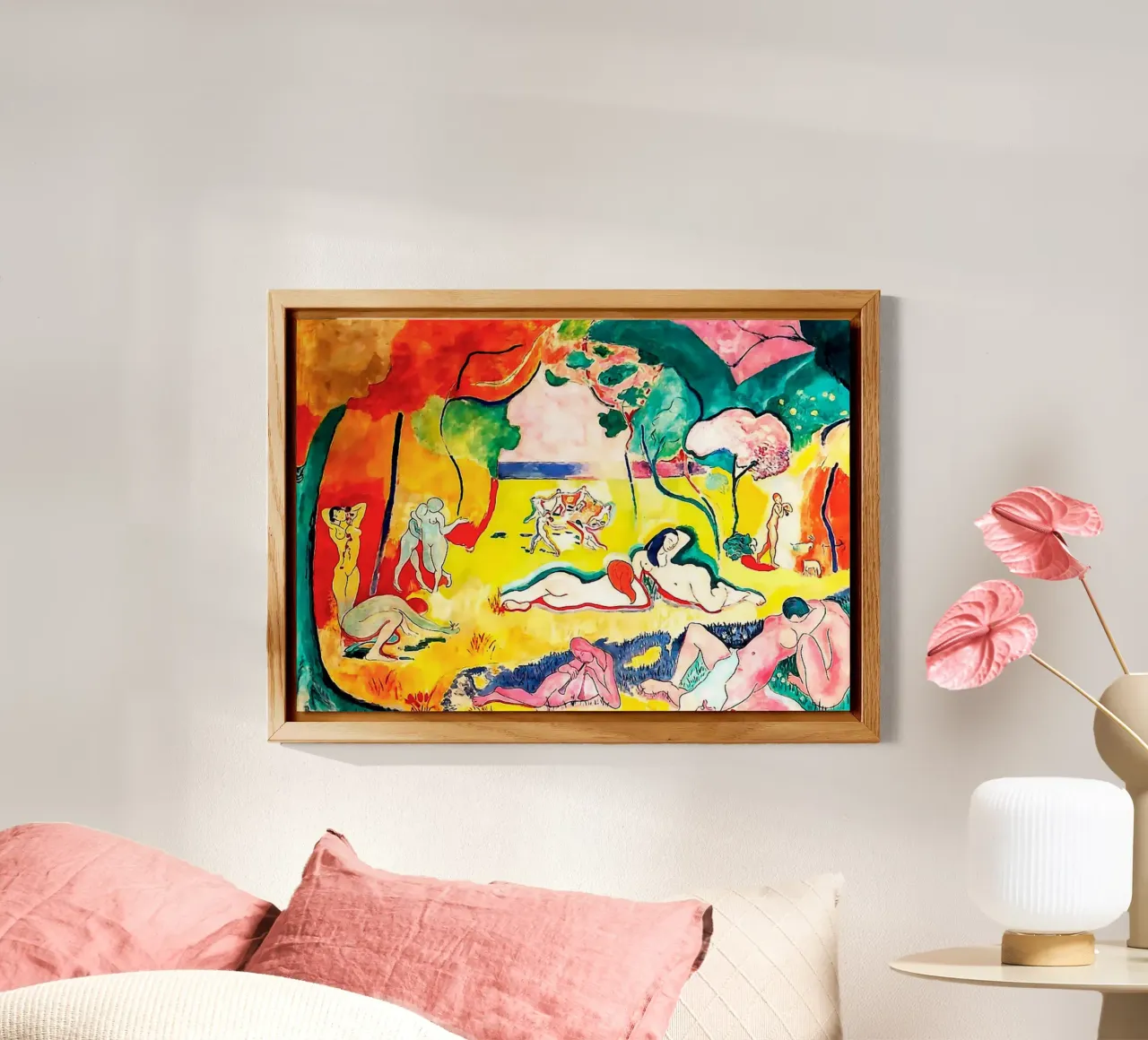 Matisse - La gioia di vivere alluminio dibond da MinaHome