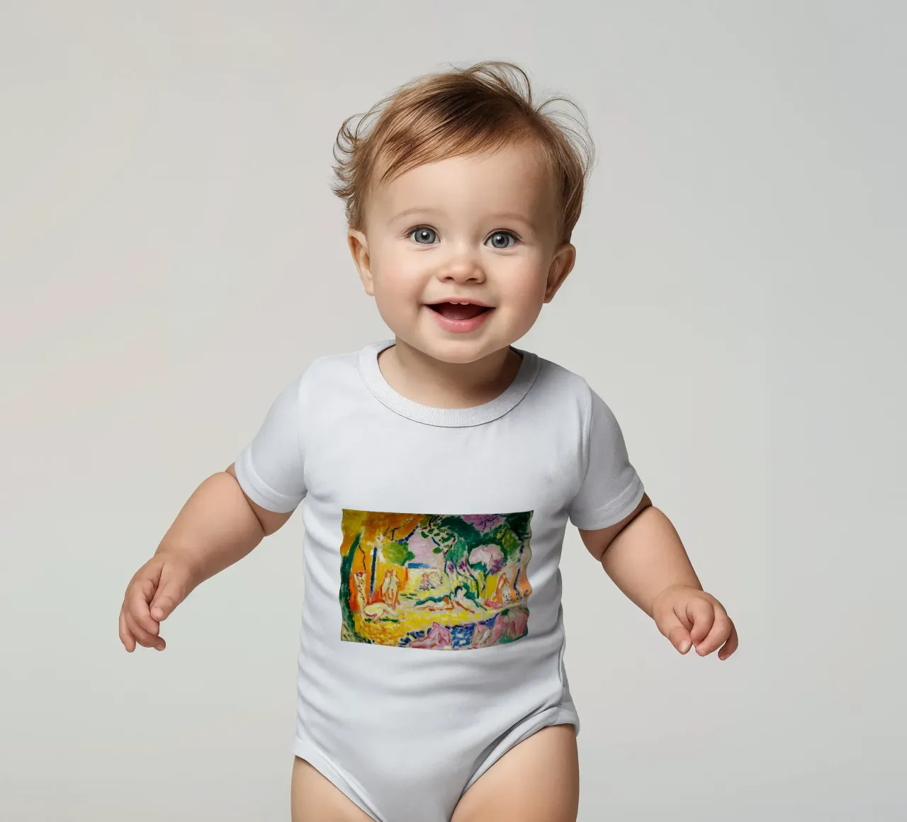 Matisse - La gioia di vivere body neonato maniche corte da MinaHome