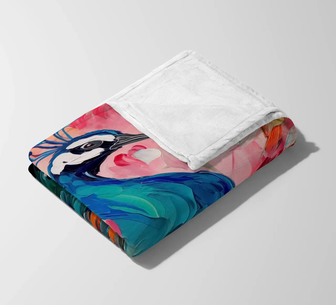 Pavone coperta in pile da Imagine