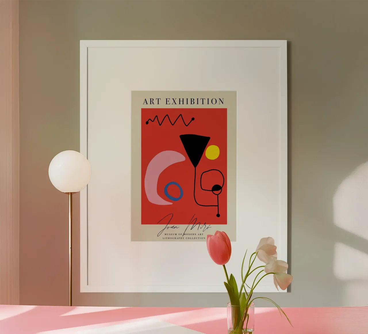 Mostra d'arte Minimalista poster da phillipp veisenberg