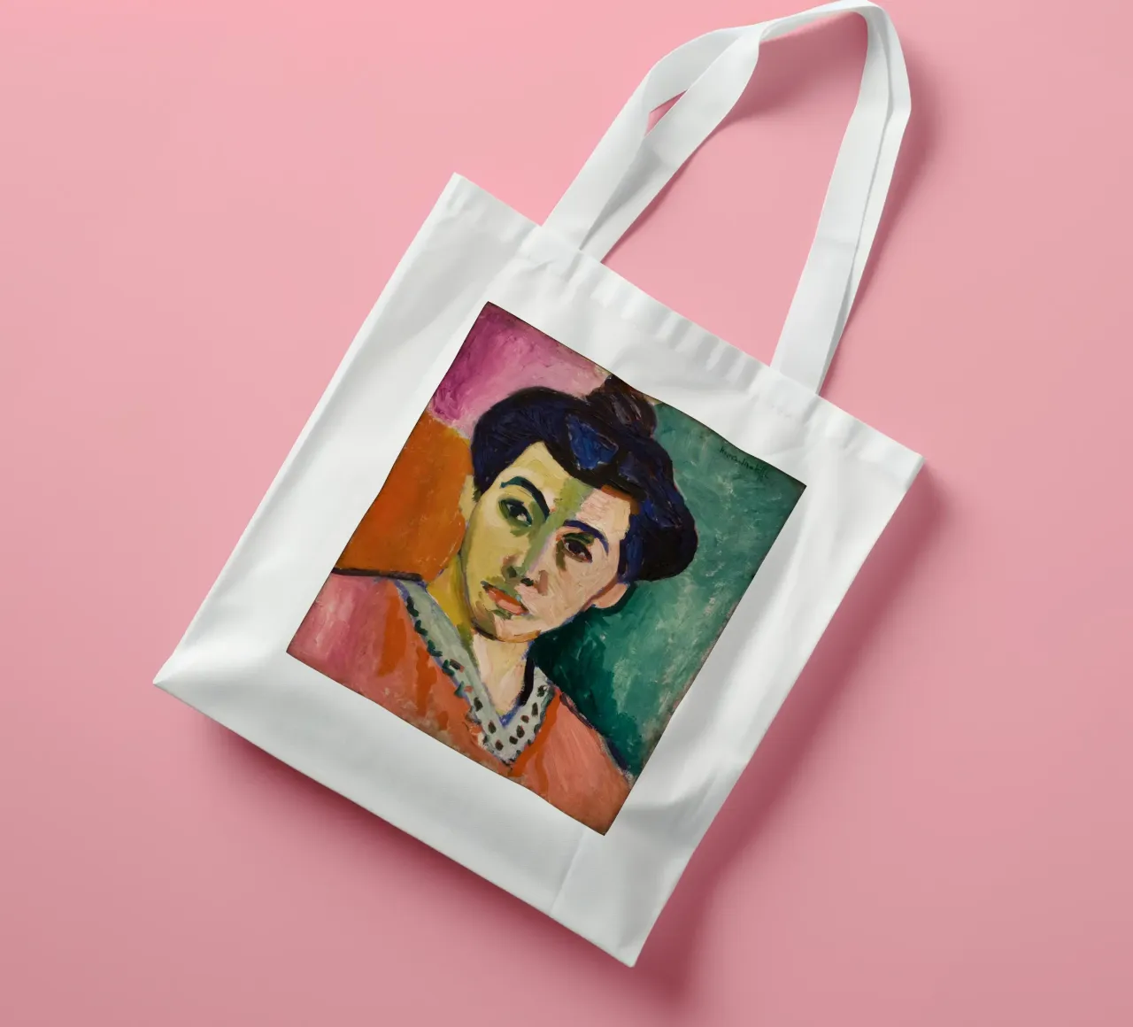 Portrait of Madame Matisse (The green line), 1905 tote bag by MinaHome