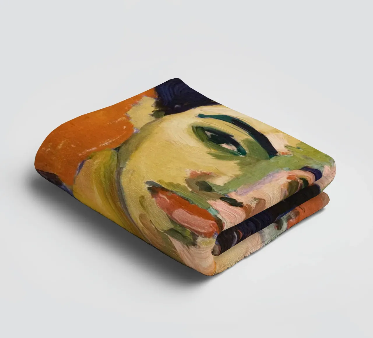 Portrait of Madame Matisse (The green line), 1905 towel by MinaHome