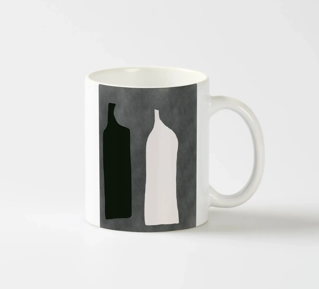 Composizione nera 06 tazza in ceramica da Little Dean
