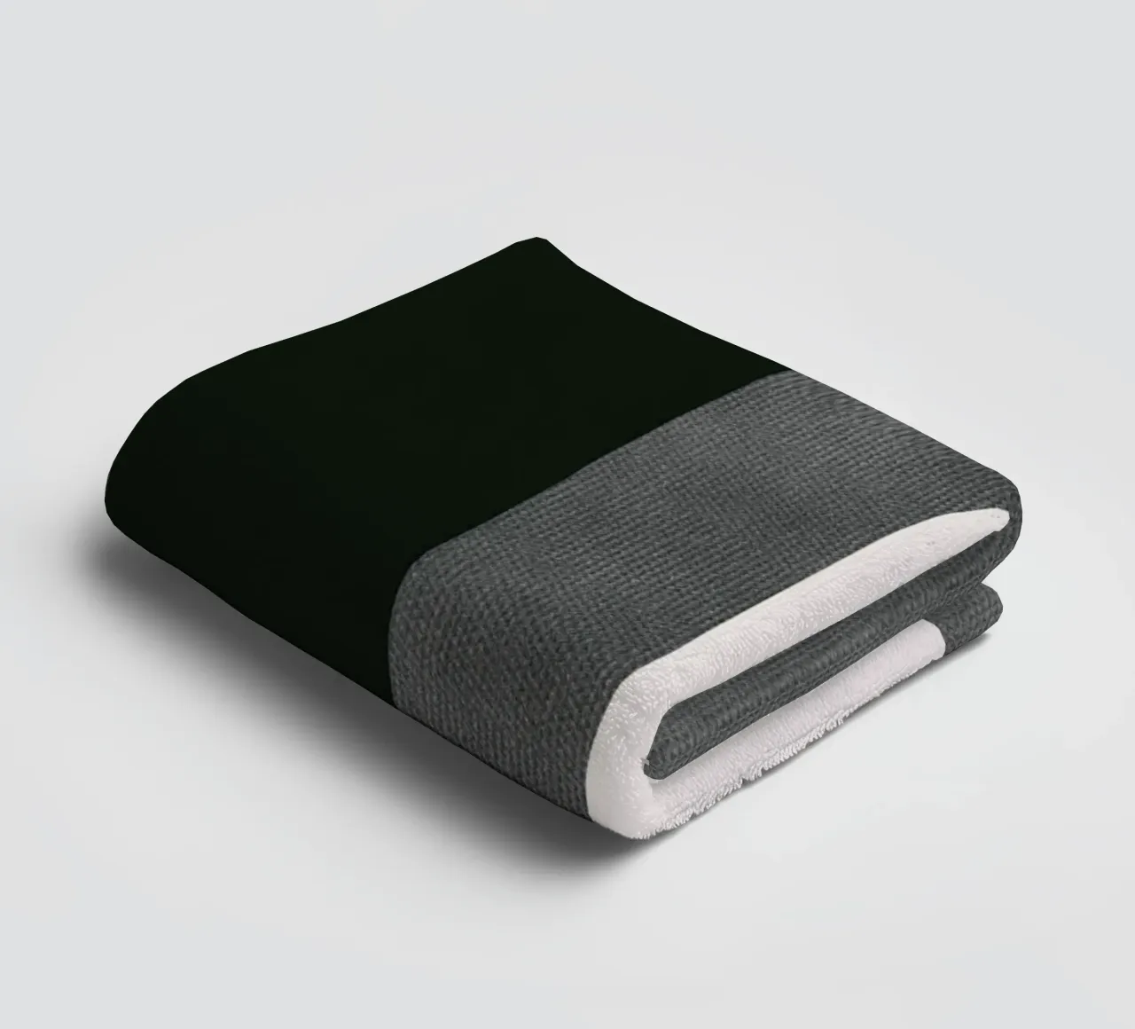 Composizione nera 06 asciugamano da bagno da Little Dean