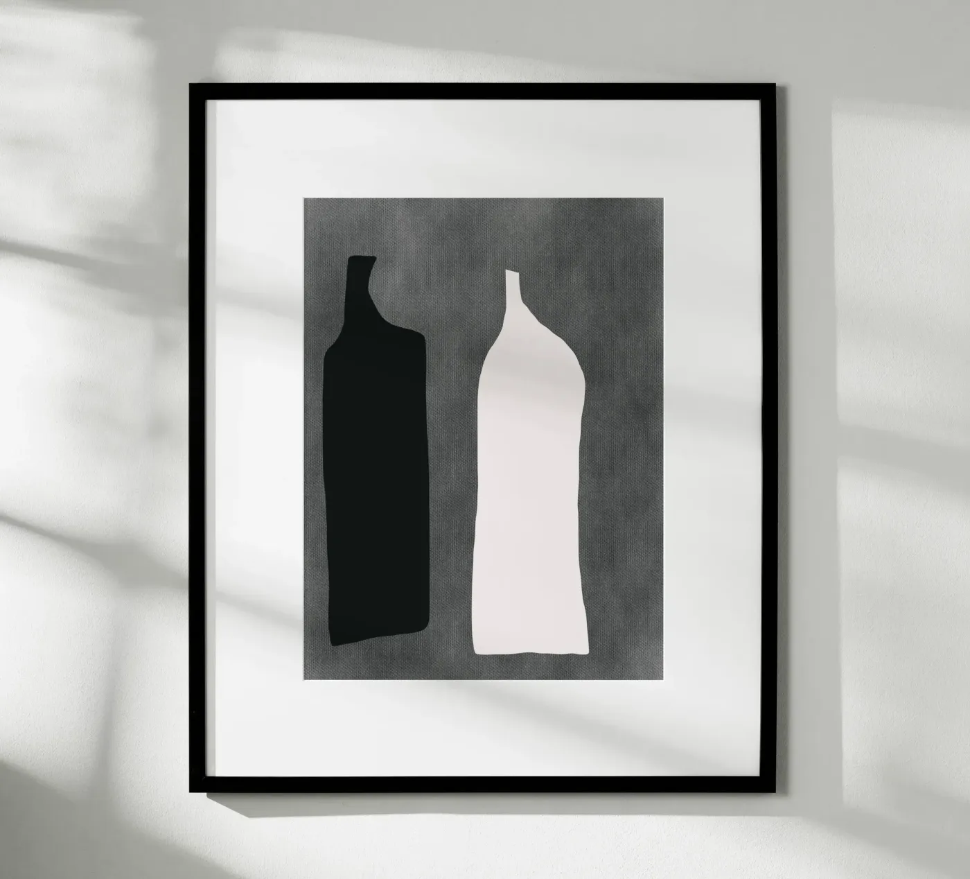 Black composition 06 poster by Little Dean