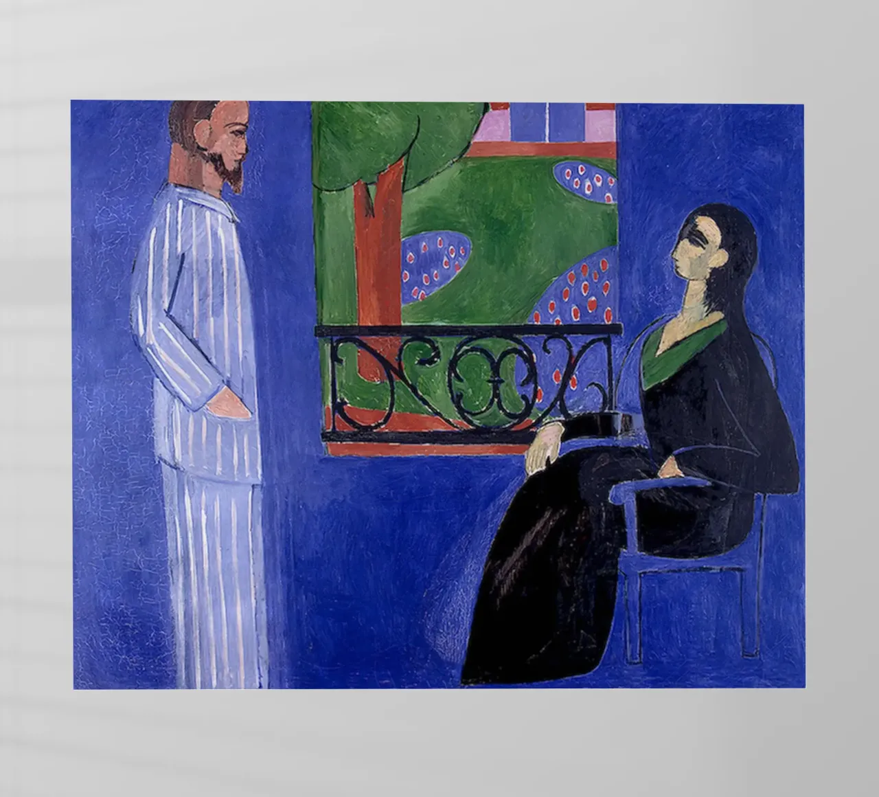 Matisse La conversazione, 1909 pellicola backlit da MinaHome