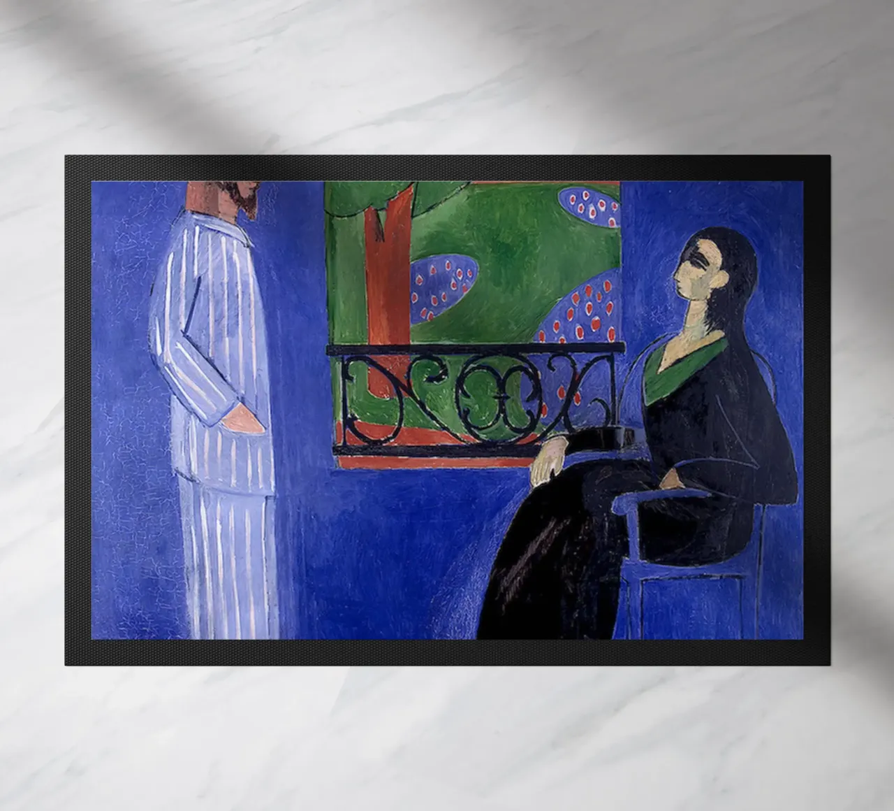 Matisse The Conversation, 1909 doormat by MinaHome