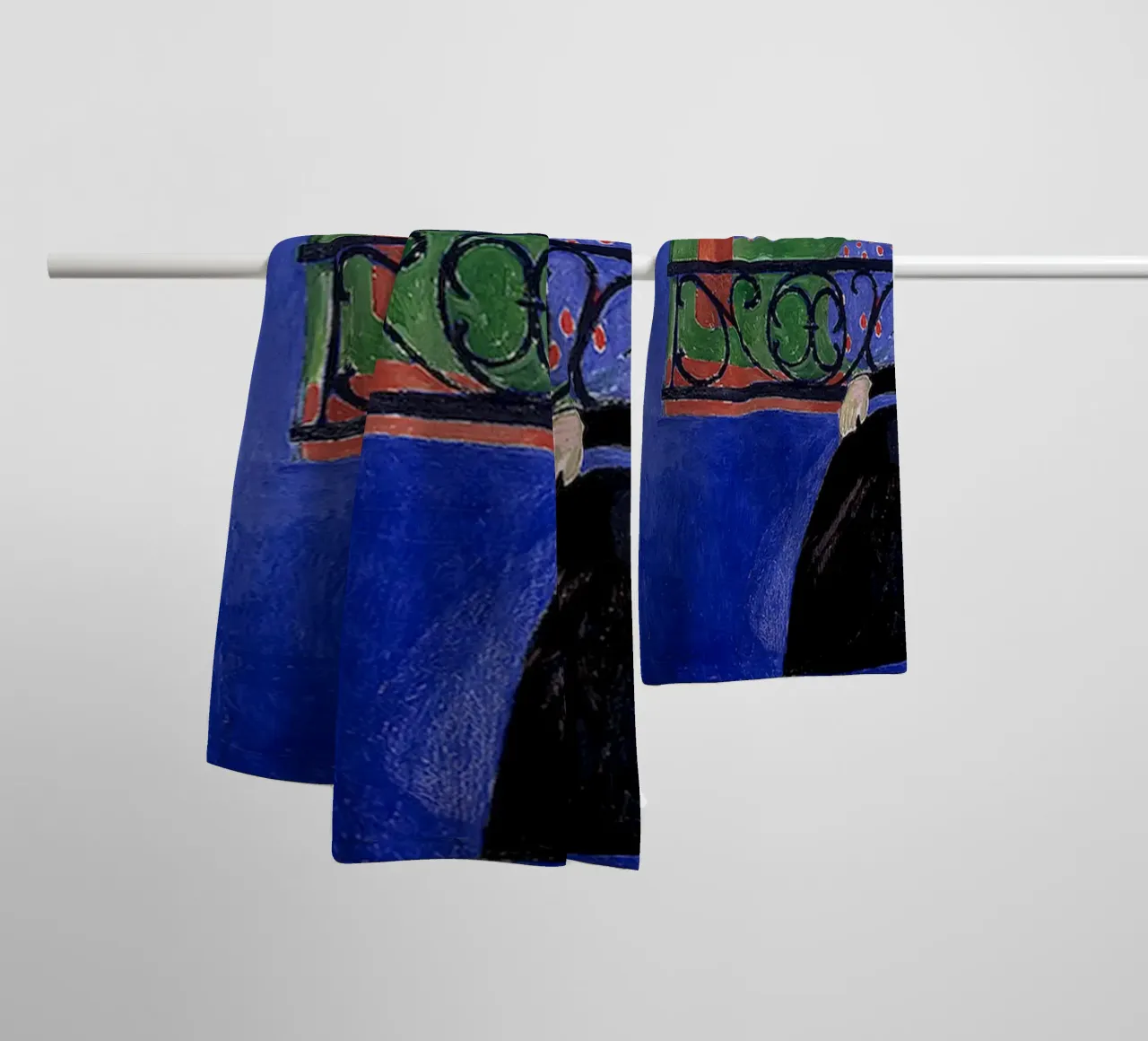 Matisse La conversazione, 1909 asciugamano da bagno da MinaHome