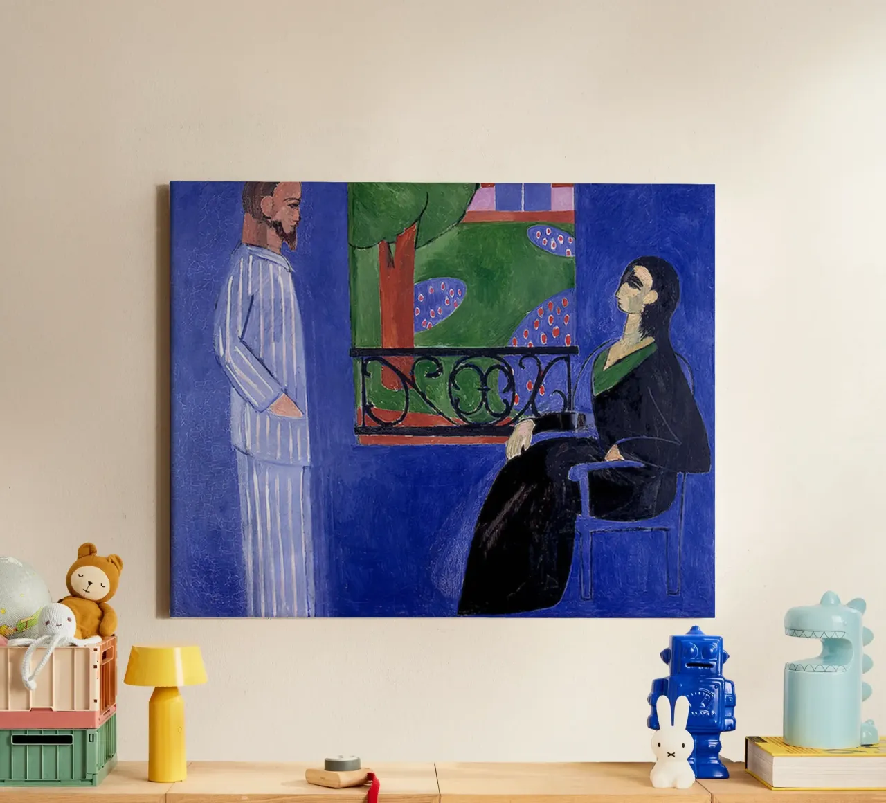 Matisse The Conversation, 1909 canvas by MinaHome