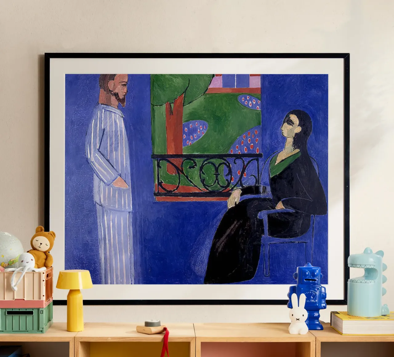 Matisse La conversazione, 1909 carta hahnemühle da MinaHome