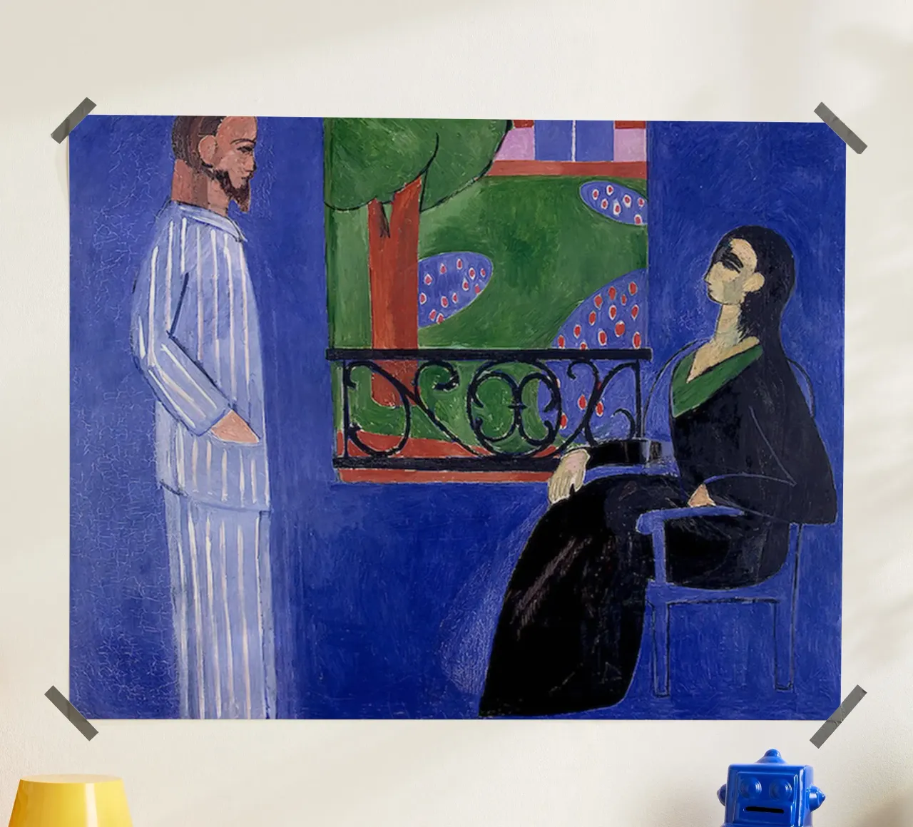 Matisse La conversazione, 1909 carta hahnemühle da MinaHome