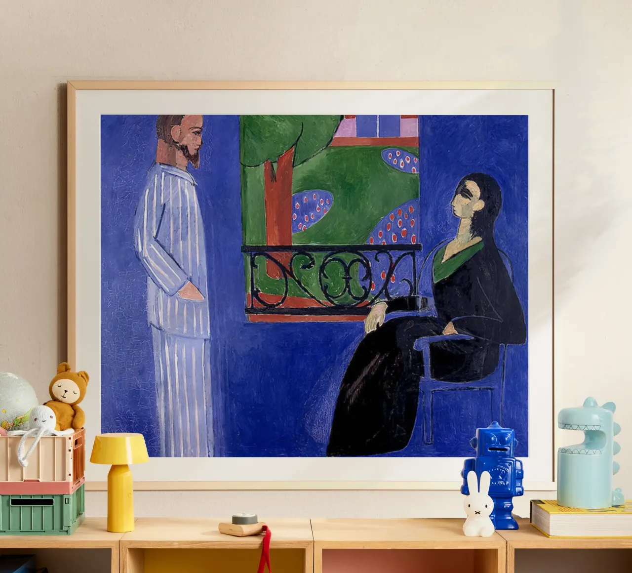Matisse La conversazione, 1909 carta hahnemühle da MinaHome