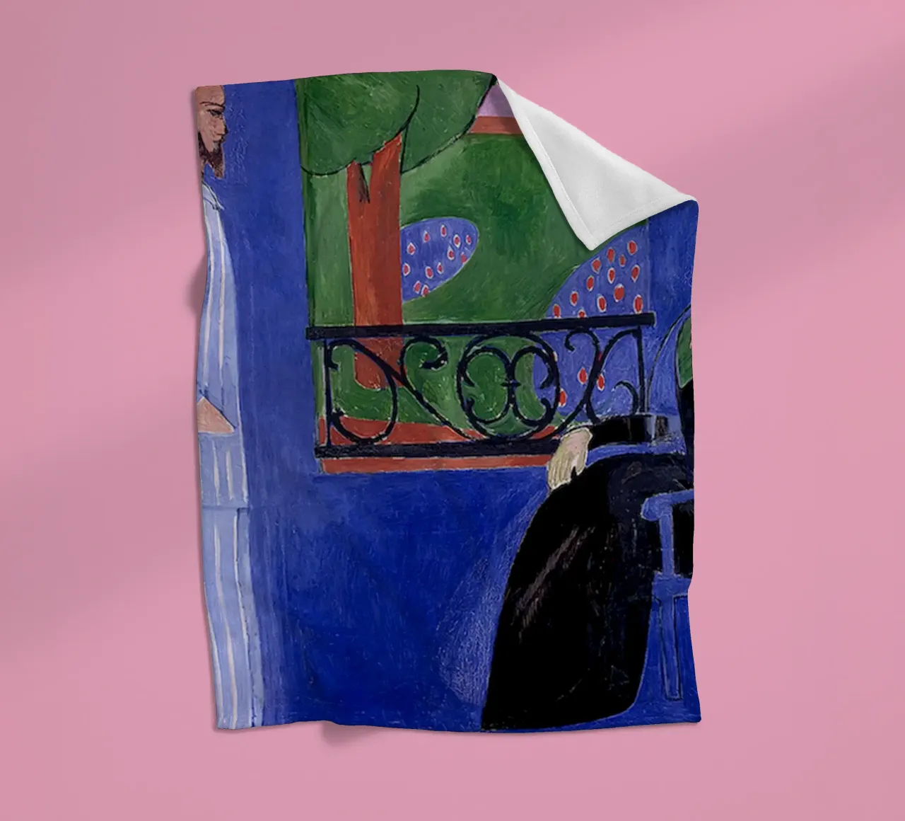 Matisse La conversazione, 1909 coperta in pile da MinaHome