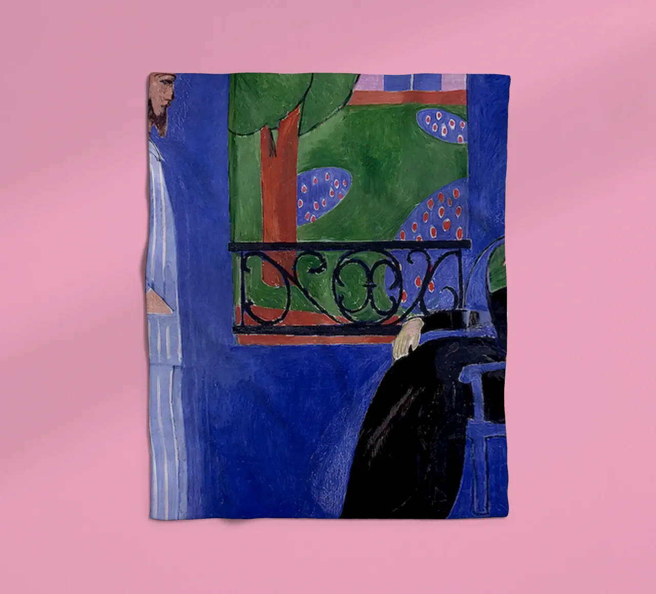 Matisse La conversazione, 1909 coperta in pile da MinaHome