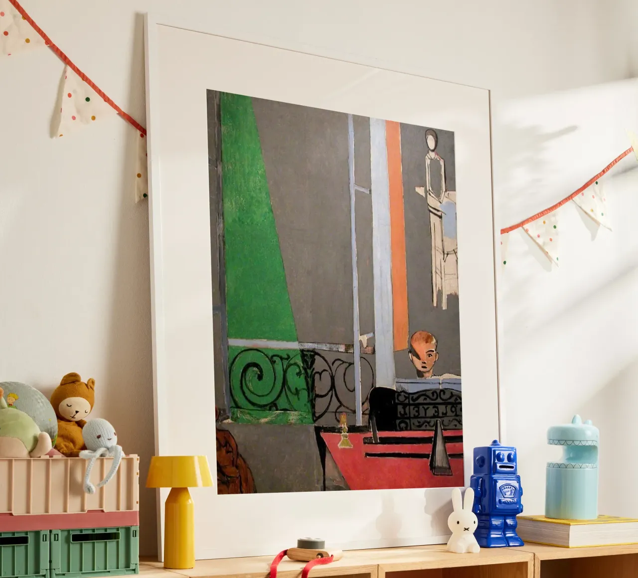 Matisse The Piano Lesson, 1916 poster con telaio in plastica da MinaHome
