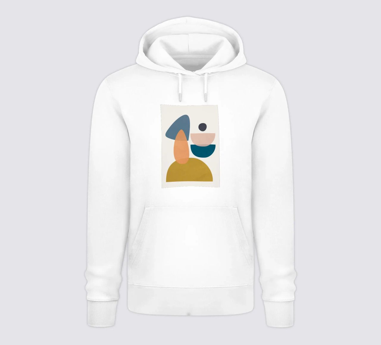 Free Abstract Shapes I felpa con cappuccio da cityart