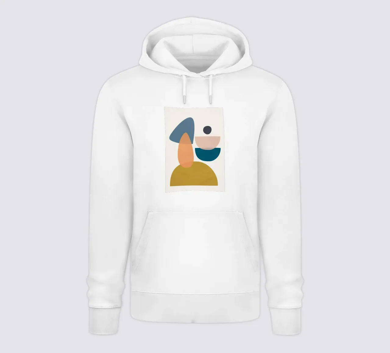 Free Abstract Shapes I felpa con cappuccio da cityart