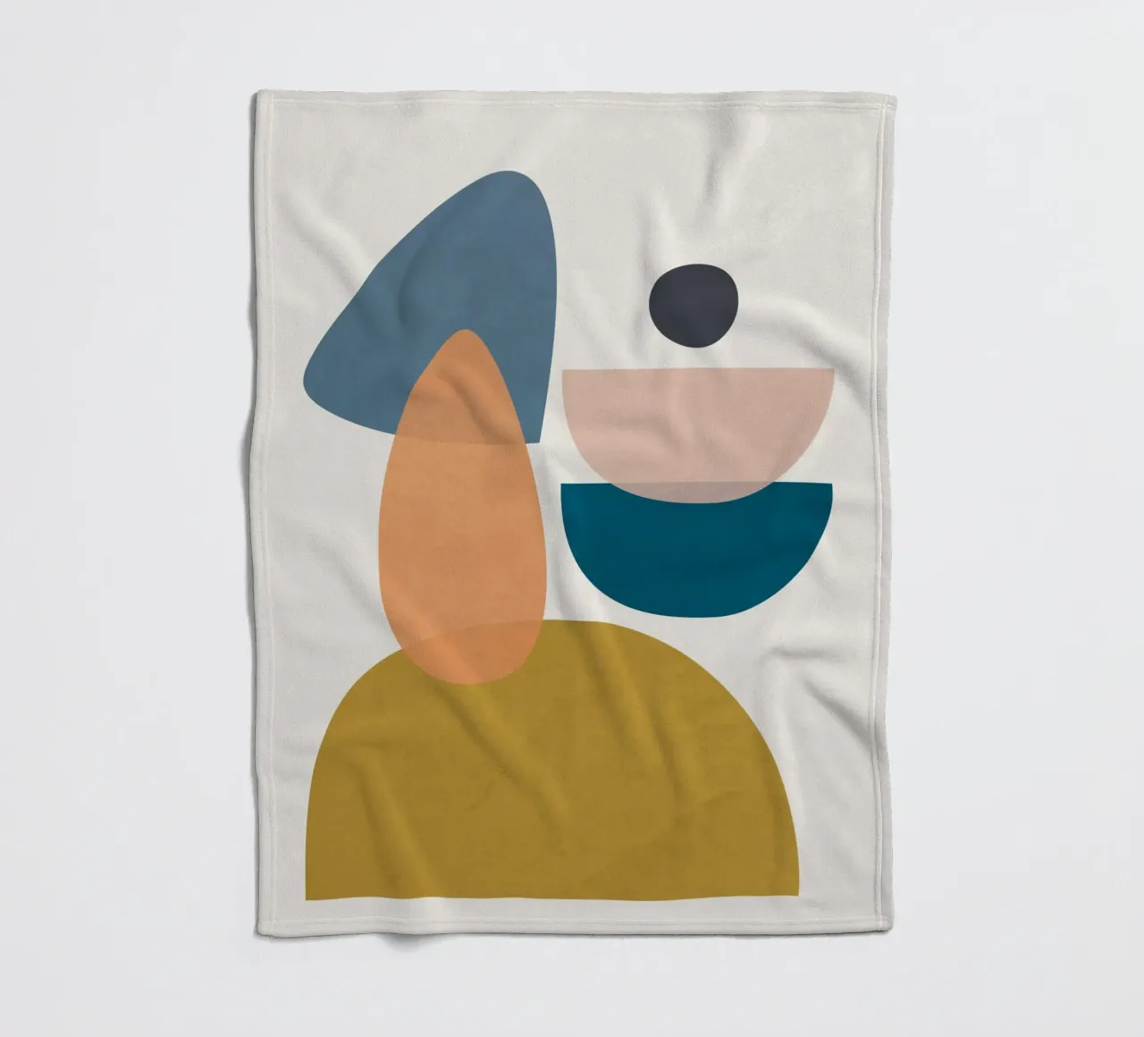 Free Abstract Shapes I coperta in pile da cityart