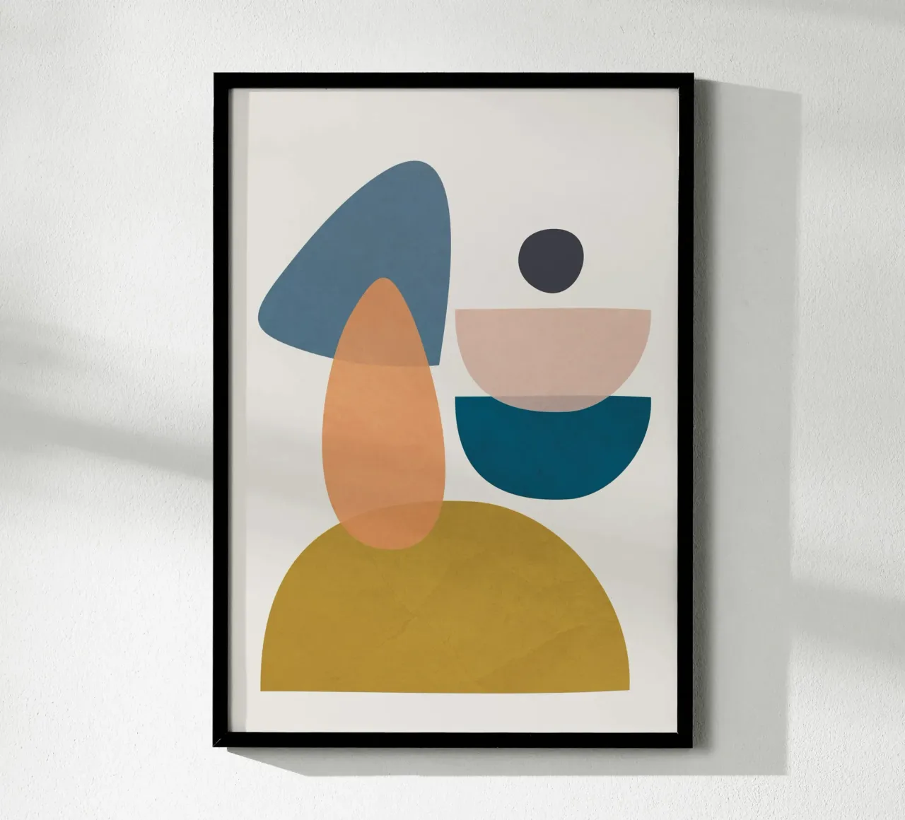 Free Abstract Shapes I poster da cityart