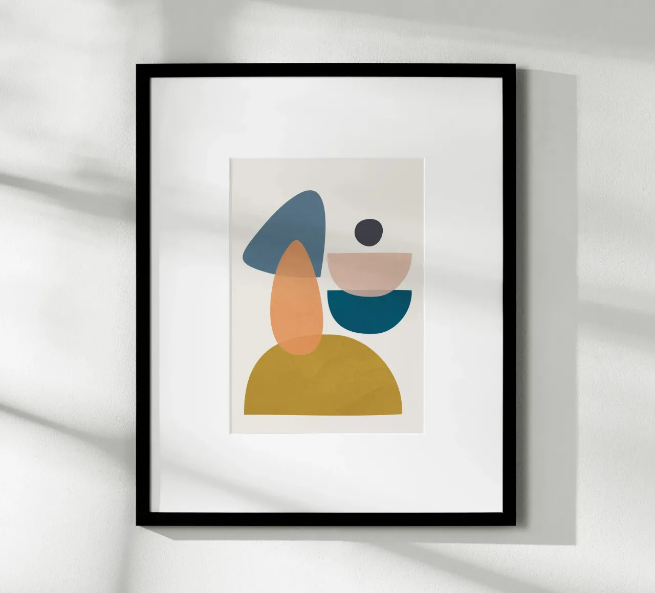 Free Abstract Shapes I carta hahnemühle da cityart