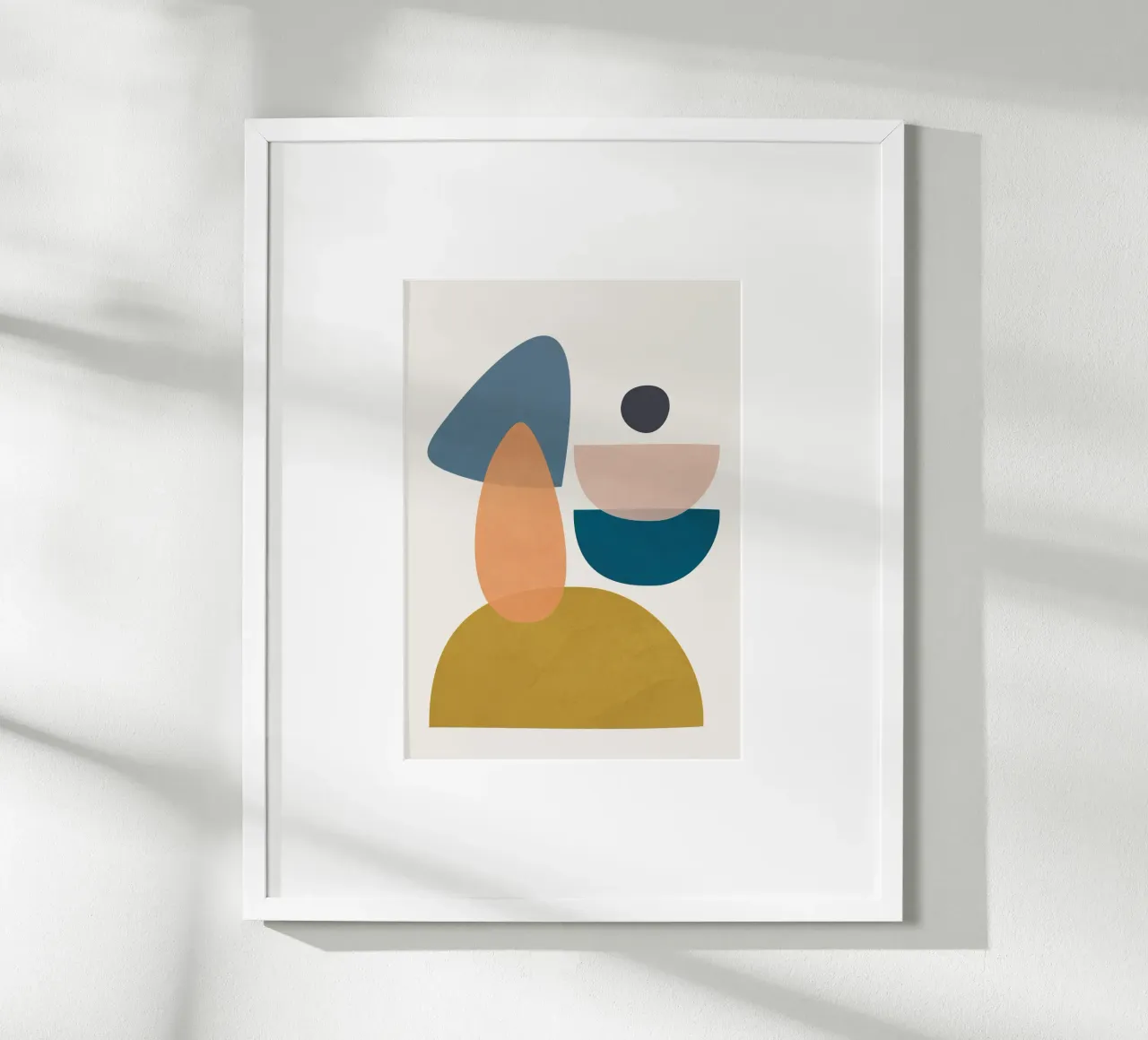 Free Abstract Shapes I poster da cityart