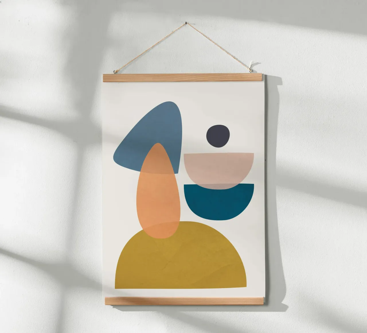 Free Abstract Shapes I poster da cityart