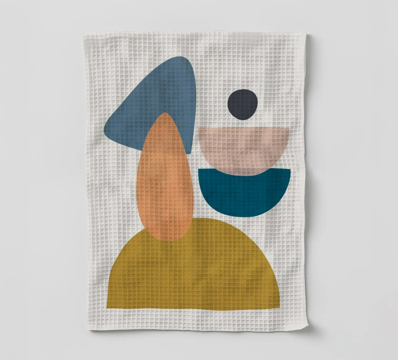 Free Abstract Shapes I torchon de cityart