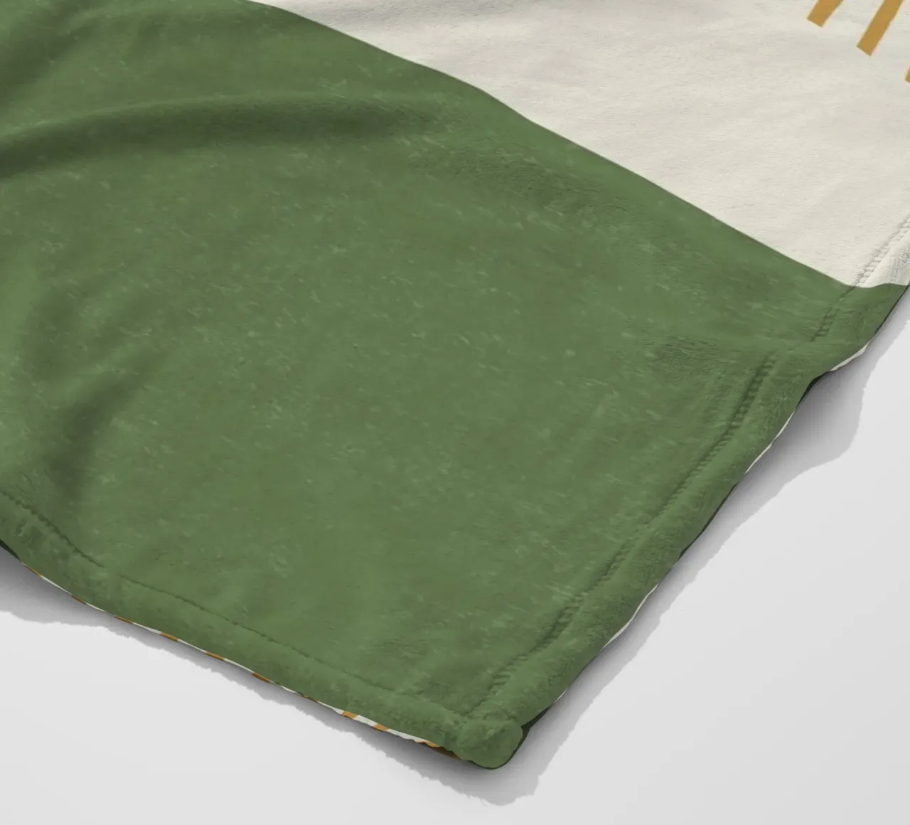 Linee del quarto di cerchio - Oro grigio coperta in pile da MoonlightPrint