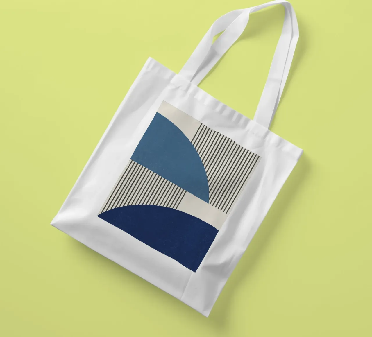 Linee del quarto di cerchio - Oro grigio borsa in juta da MoonlightPrint