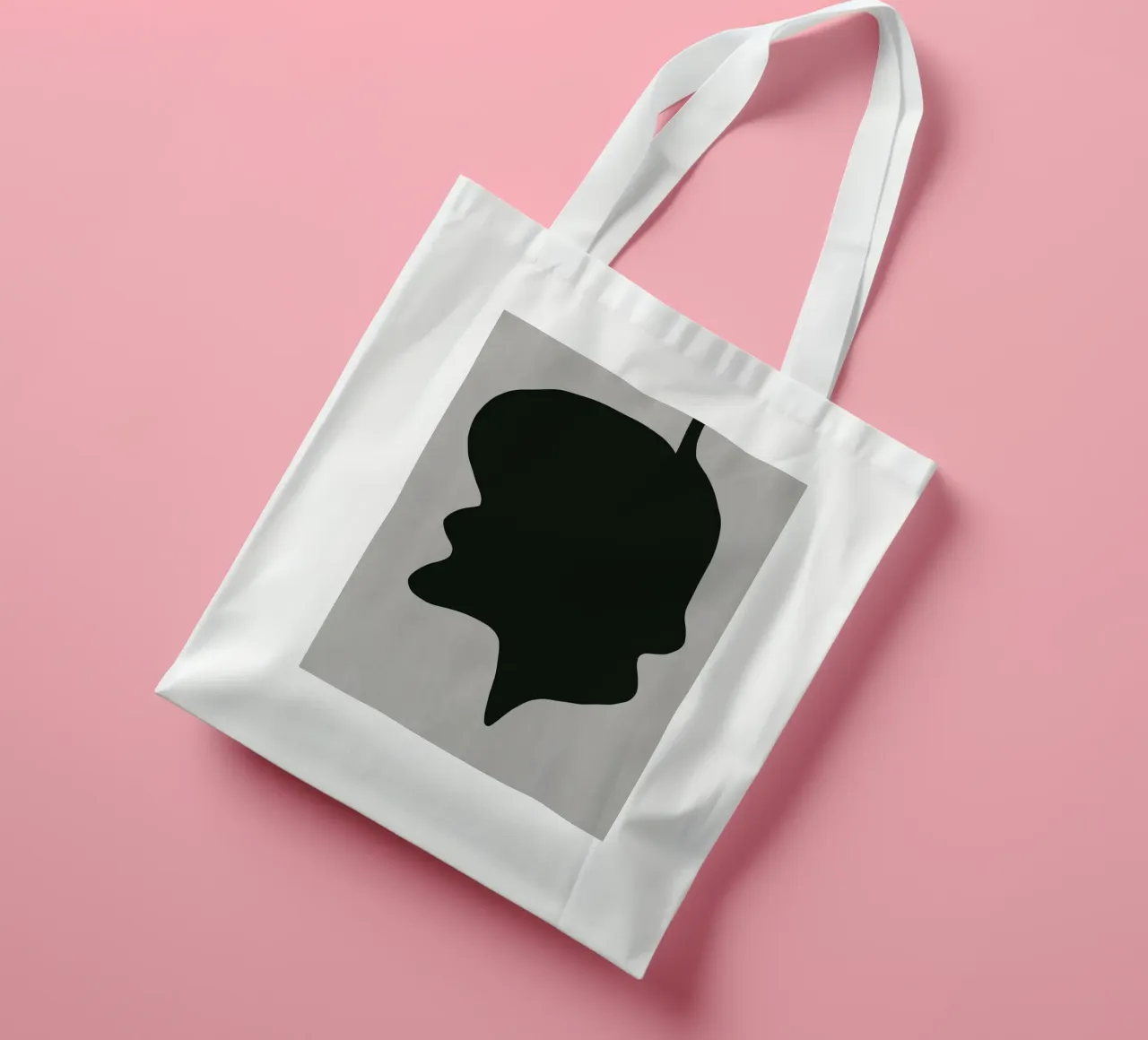 Composizione nera 07 borsa in juta da Little Dean