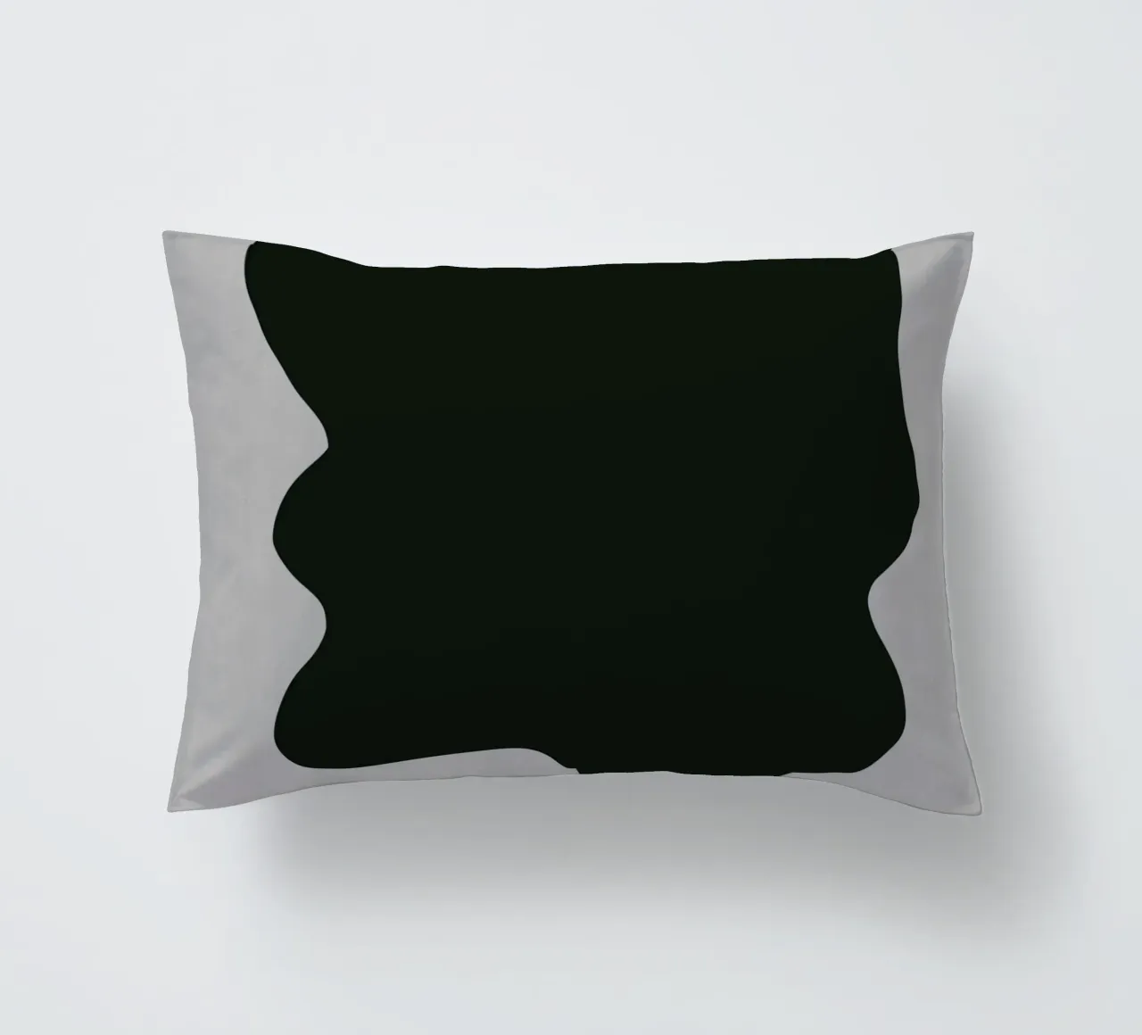 Composizione nera 07 cuscino da Little Dean