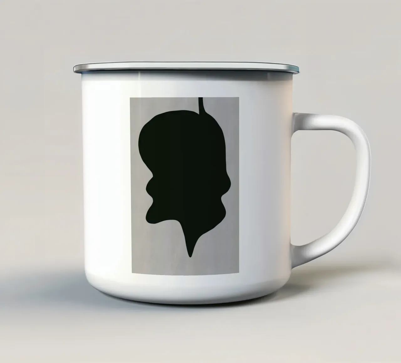 Composizione nera 07 tazza in smalto da Little Dean