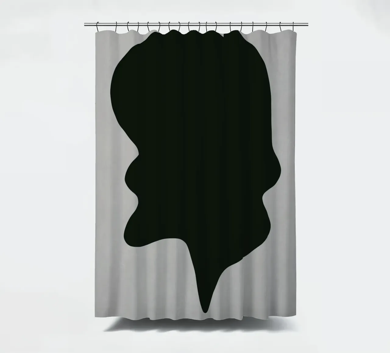 Composizione nera 07 tenda da doccia da Little Dean