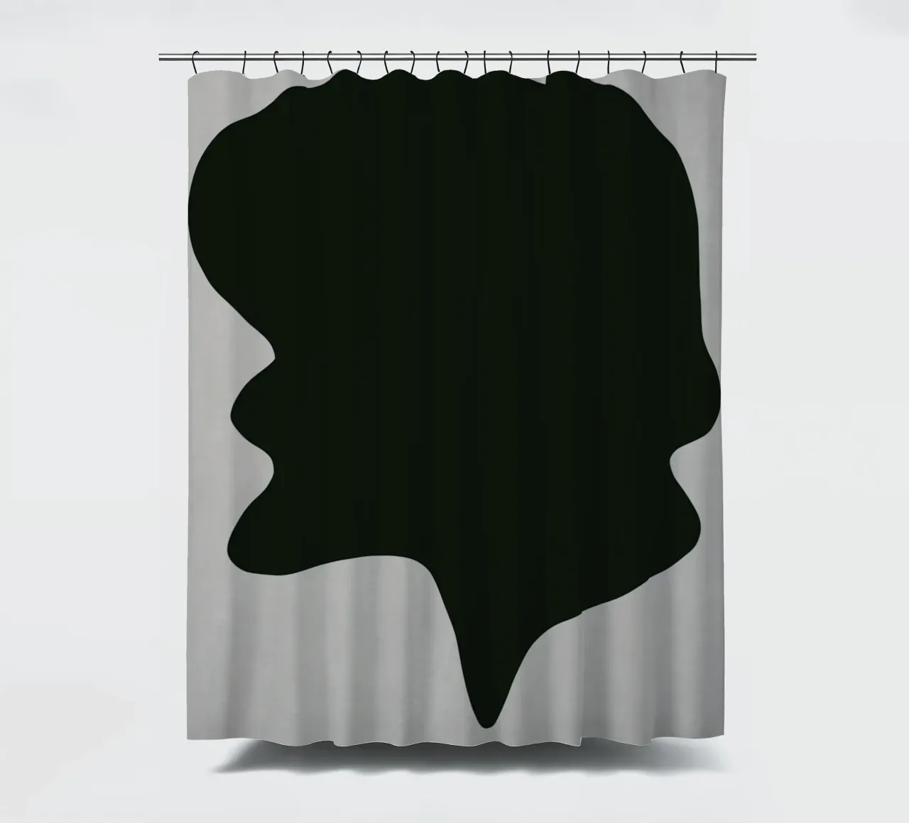 Composizione nera 07 tenda da doccia da Little Dean
