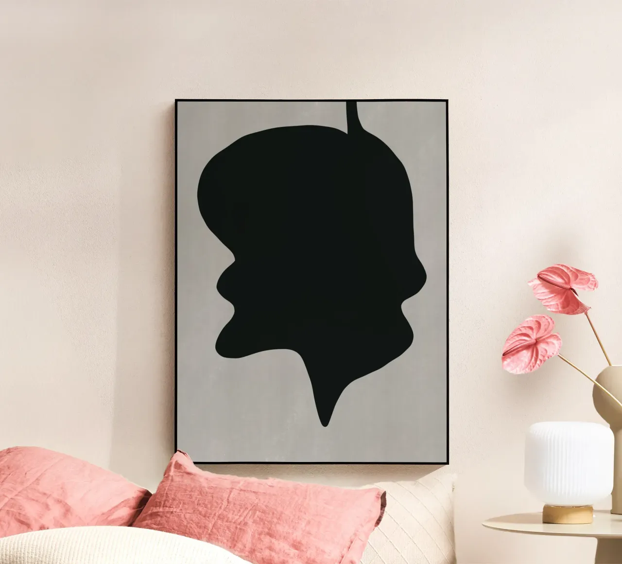 Composition noire 07 plexiglas de Little Dean