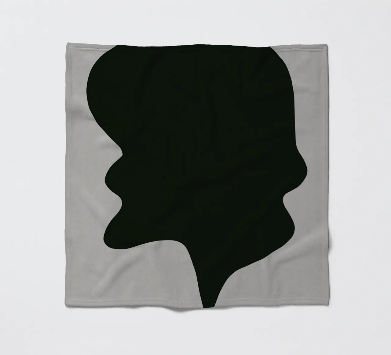 Composizione nera 07 coperta in pile da Little Dean