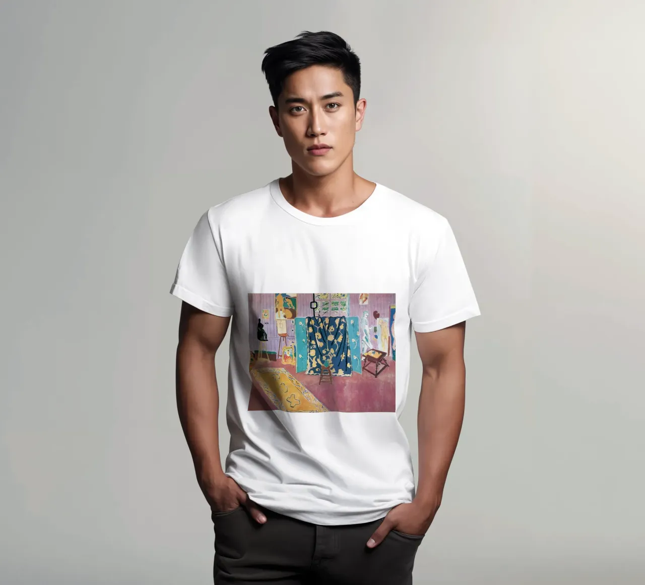 The Pink Studio, 1911 Matisse t-shirt by MinaHome