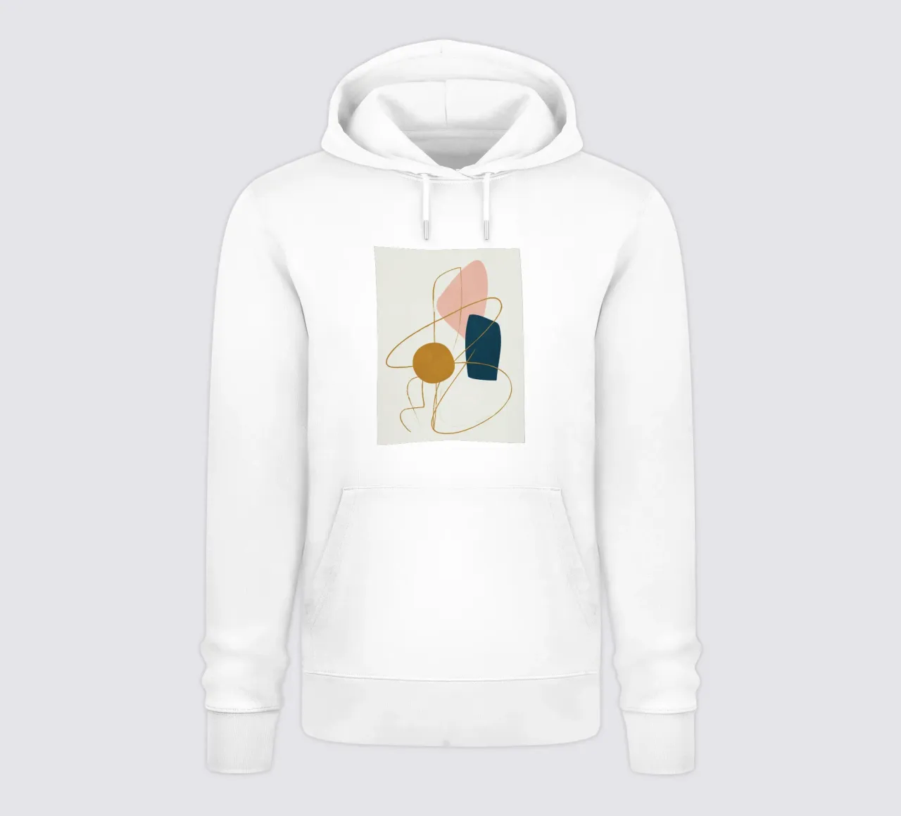 Minimal Abstract Shapes No 46 sweat à capuche de cityart
