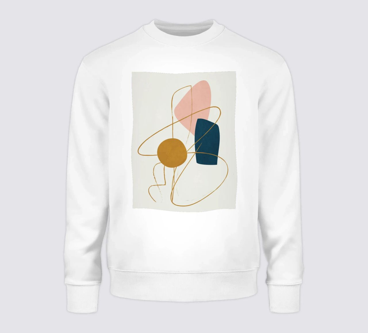 Minimal Abstract Shapes No 46 felpa da cityart