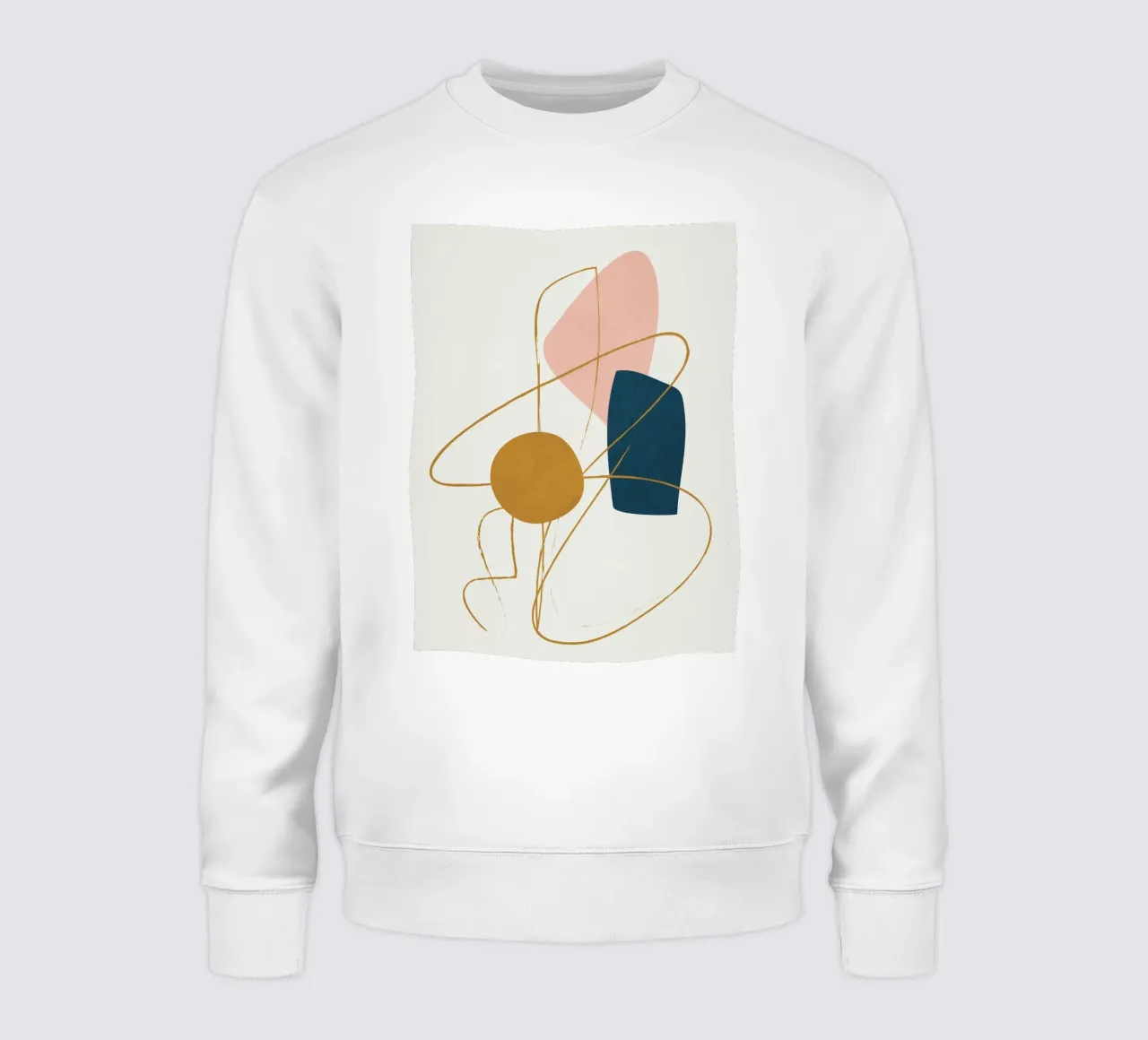 Minimal Abstract Shapes No 46 felpa da cityart