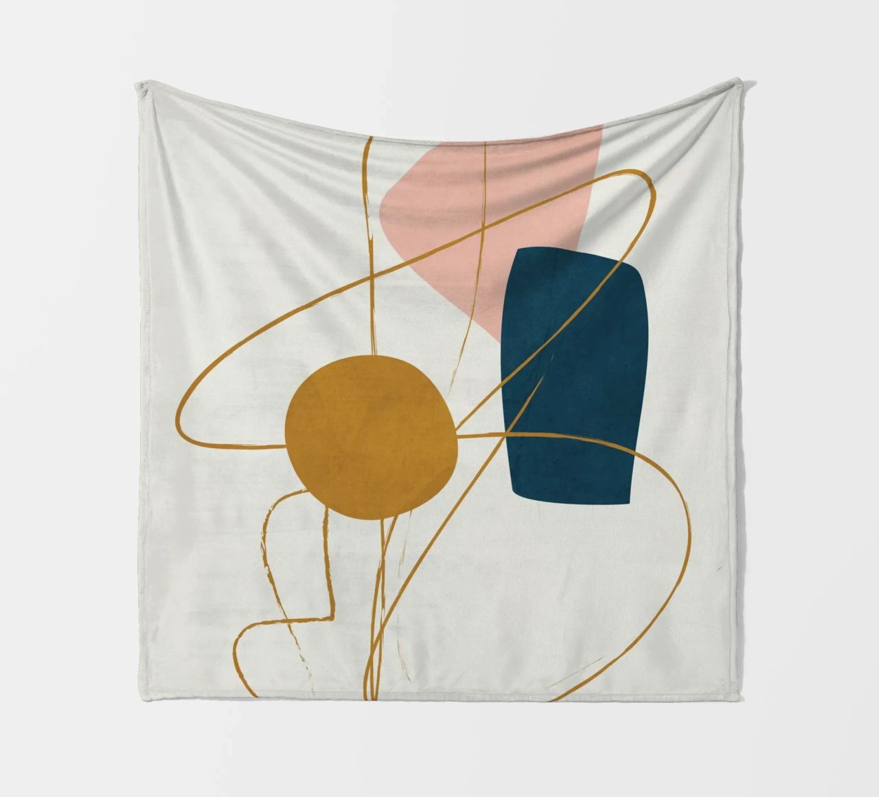Minimal Abstract Shapes No 46 coperta in pile da cityart