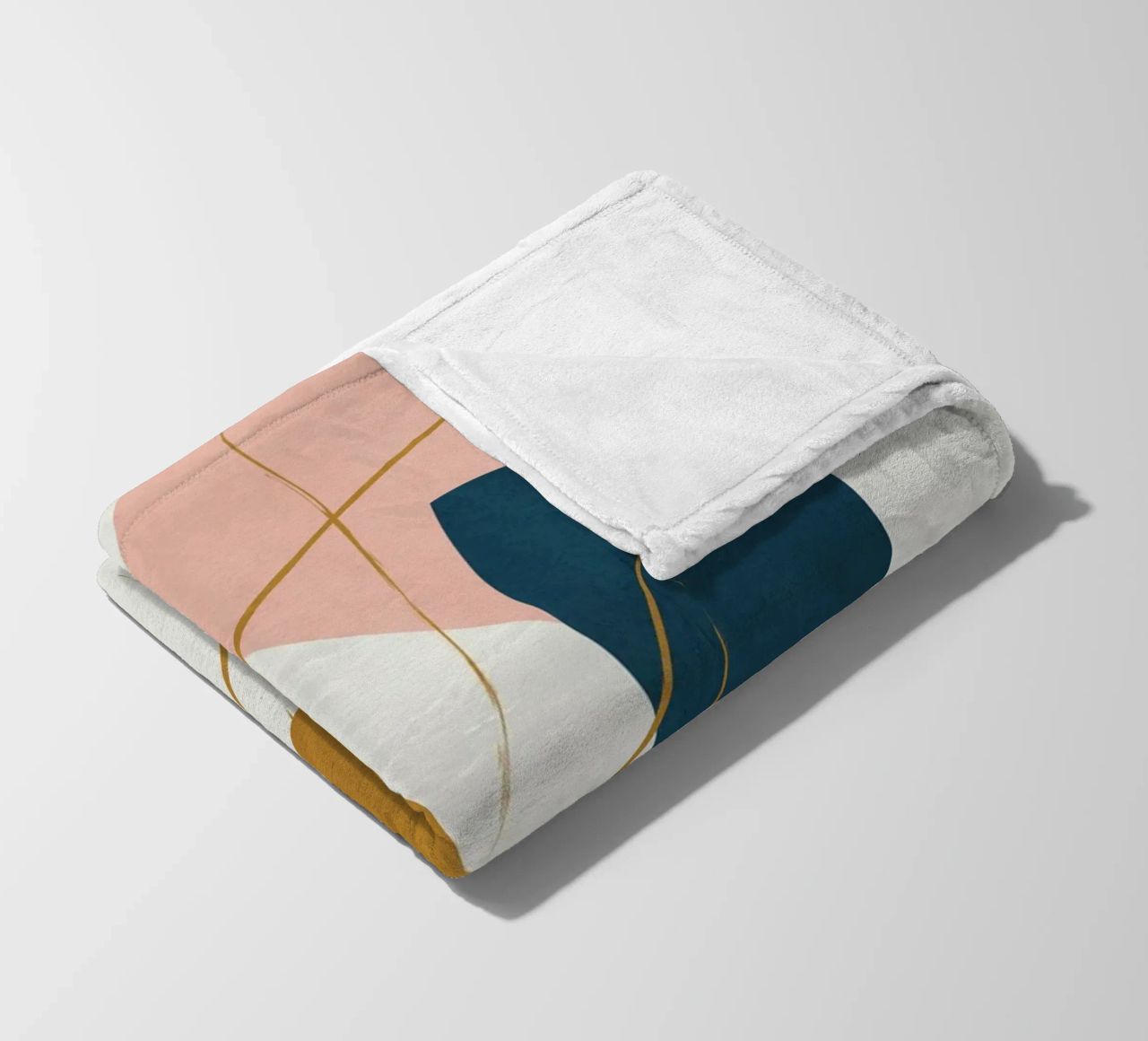 Minimal Abstract Shapes No 46 coperta in pile da cityart