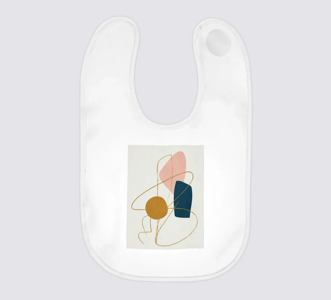 Minimal Abstract Shapes No 46 Babylätzchen von cityart